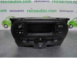 Recambio de mando climatizador para peugeot 206 cc 2.0 16v cat referencia OEM IAM 96430550XT 8541801 BEHR