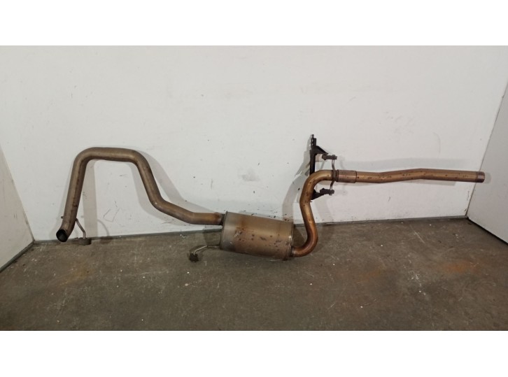 Recambio de tubo escape trasero para volkswagen touran (1t3) 1.6 tdi referencia OEM IAM 1K0253411DR 5T0253207A 