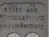 Recambio de enganche cinturon para smart micro compact car 0.6 referencia OEM IAM 0000671V013  3 PUERTAS