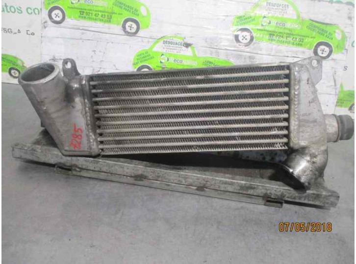Recambio de intercooler para mg serie 600 (rh) 2.0 turbodiesel referencia OEM IAM 