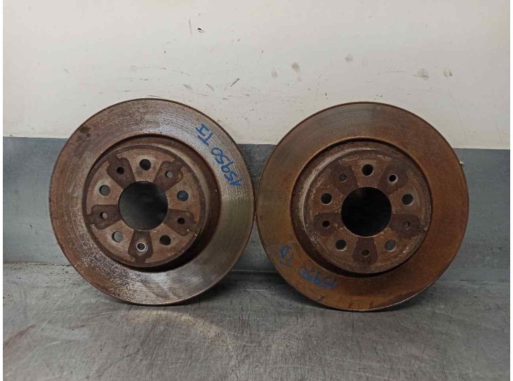 Replacement rear brake disc for Fiat Tipo II (357) FAM Easy OEM IAM reference 52067390 