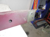 Recambio de refuerzo paragolpes delantero para chrysler pt cruiser (pt) 2.2 crd cat referencia OEM IAM 5303438AG DE HIERRO 