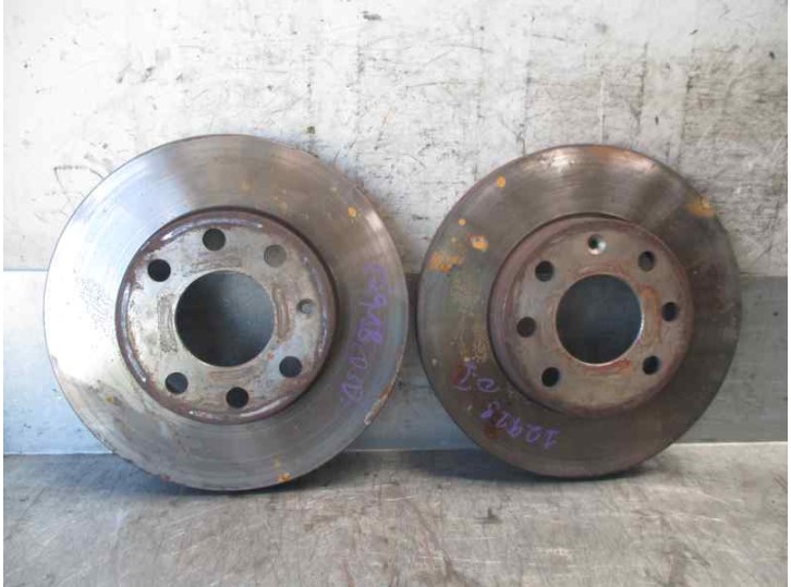 Recambio de disco freno delantero para opel astra f berlina 1.7 diesel referencia OEM IAM   