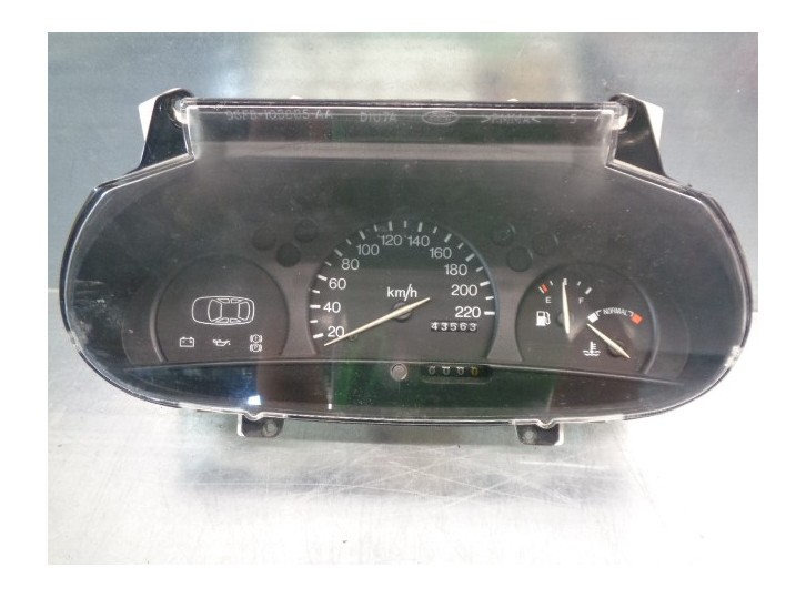 Recambio de cuadro instrumentos para ford fiesta berlina ghia referencia OEM IAM 96FB10848AA 