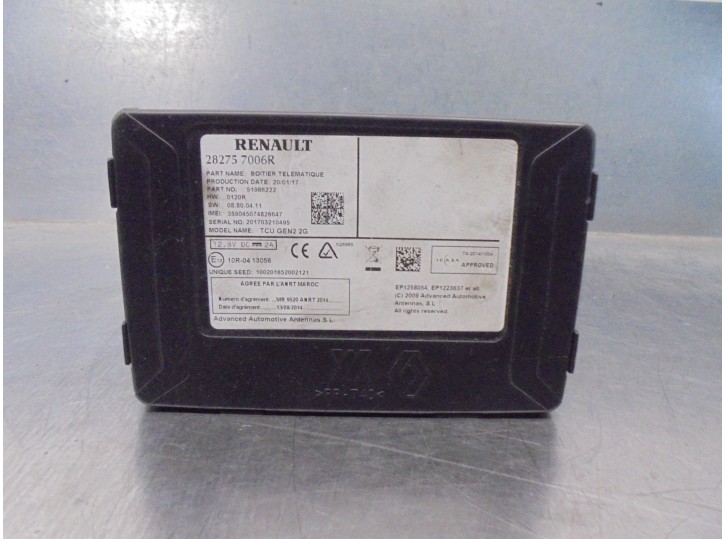 Recambio de modulo confort para renault kangoo 1.5 dci diesel fap referencia OEM IAM 282757006R  