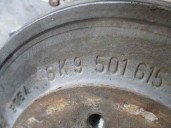 Recambio de mangueta trasera derecha para volkswagen caddy ka/kb (9k9) 1.9 tdi referencia OEM IAM 6K9501615  