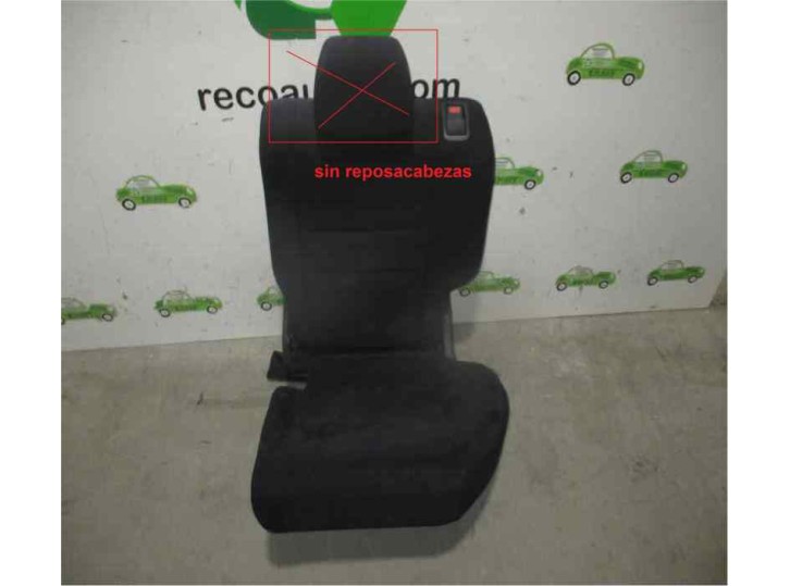Recambio de asientos trasero izquierdo para honda civic berlina 5 (fk) 2.2 ctdi referencia OEM IAM TELA AZUL 5 PUERTAS