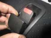 Recambio de asientos trasero izquierdo para honda civic berlina 5 (fk) 2.2 ctdi referencia OEM IAM TELA AZUL 5 PUERTAS