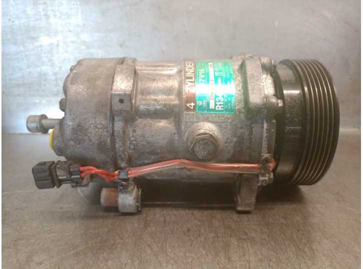 Recambio de compresor aire acondicionado para seat ibiza (6k) 1.6 referencia OEM IAM 1H0820803D 1H0820803DX SD7V16 SANDEN