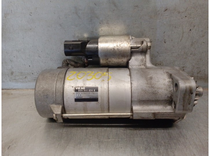 Replacement starter motor for Porsche Cayenne (Typ 92AA) 3.0 V6 TDI cat OEM IAM reference 428007222 059911024K DENSO