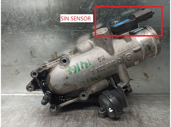 Recambio de caja mariposa para saab 9-3 berlina 2.2 16v tid cat referencia OEM IAM 08226803  