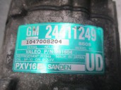 Recambio de compresor aire acondicionado para saab 9-3 berlina 2.2 16v tid cat referencia OEM IAM 24411249 8608 SANDEN
