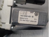 Recambio de motor elevalunas trasero izquierdo para volkswagen jetta (1k2) 1.9 tdi referencia OEM IAM 1K5839401B 18 PINES 4 PUER
