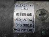 Recambio de motor arranque para fiat seicento (187) 0.9 cat referencia OEM IAM 8160000  ELMOT
