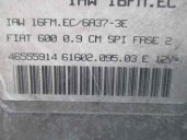 Recambio de centralita motor uce para fiat seicento (187) 0.9 cat referencia OEM IAM 46555914 61602 