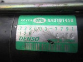 Recambio de motor arranque para mg serie 75 (rj) 1.8 cat referencia OEM IAM NAD1011410 228007791 DENSO
