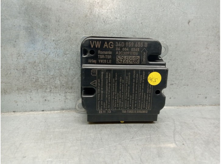 Recambio de centralita airbag para seat toledo iv (kg3) 1.6 tdi referencia OEM IAM 34D959655B A2C30911106