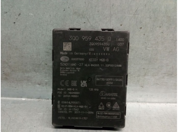 Recambio de modulo electronico para seat arona (kj7, kjp) 1.0 tsi referencia OEM IAM 3Q0959435Q 00037000 5ZA01146027