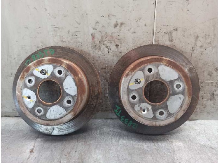 Recambio de disco freno trasero para chevrolet lacetti cdx referencia OEM IAM 96549629D 