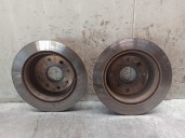 Recambio de disco freno trasero para chevrolet lacetti cdx referencia OEM IAM 96549629D  