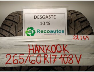 Recambio de neumatico/s para mercedes-benz clase m (w163) ml 430 (163.172) referencia OEM IAM 26570R1108V HANKOOK VENTUS ST