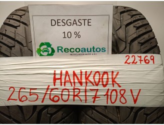 Recambio de neumatico/s para mercedes-benz clase m (w163) ml 430 (163.172) referencia OEM IAM 26570R1108V HANKOOK VENTUS ST