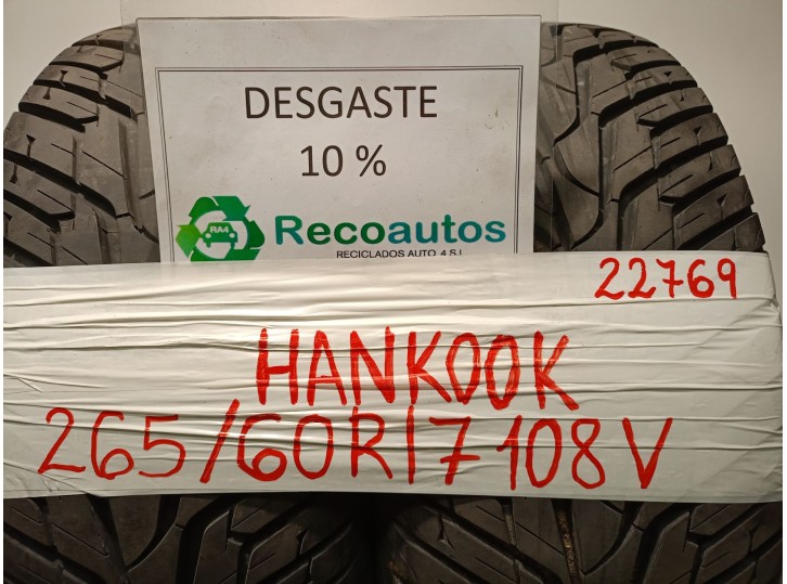 Recambio de neumatico/s para mercedes-benz clase m (w163) ml 430 (163.172) referencia OEM IAM 26570R1108V HANKOOK VENTUS ST