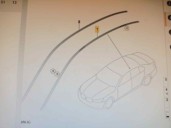 Recambio de molduras delanteras para bmw serie 5 berlina (g30) 2.0 16v turbodiesel referencia OEM IAM 741950007  