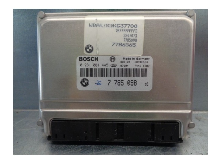 Recambio de centralita motor uce para bmw serie 3 berlina (e46) 320d referencia OEM IAM 7785098 0281001445 BOSCH