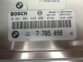 Recambio de centralita motor uce para bmw serie 3 berlina (e46) 320d referencia OEM IAM 7785098 0281001445 BOSCH