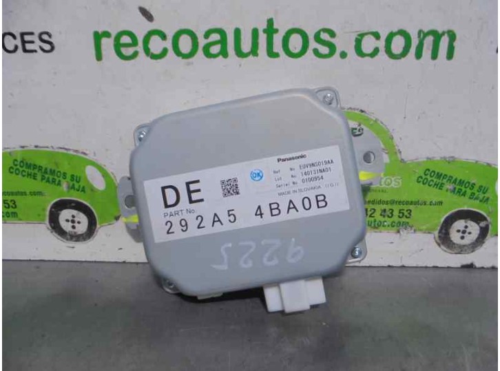 Recambio de modulo electronico para nissan juke (f15) 1.5 turbodiesel cat referencia OEM IAM 292A54BA0B  