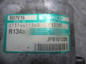 Recambio de compresor aire acondicionado para mg serie 45 (rt) 2.0 td referencia OEM IAM JPB101230 1220F SANDEN