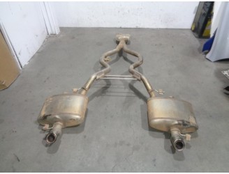 Recambio de tubo escape trasero para land rover range rover sport 3.0 td v6 cat referencia OEM IAM LR072831 82166611 CESTA 12