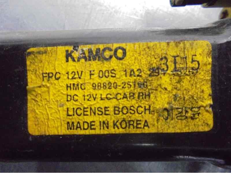 Recambio de elevalunas trasero derecho para hyundai accent (lc) 1.3 cat referencia OEM IAM 2PINES  5 PUERTAS