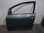 Recambio de puerta delantera izquierda para seat altea (5p1) 1.9 tdi referencia OEM IAM 5P0831055 AZUL 5 PUERTAS