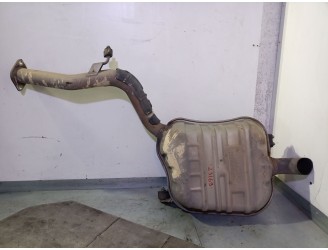 Recambio de tubo escape trasero para kia sorento iii (um) 2.2 crdi referencia OEM IAM UMM80 28710C5800 WOOSHIN