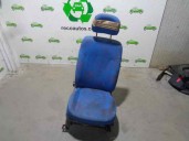 Recambio de asiento delantero derecho para opel agila básico referencia OEM IAM  TELA AZUL Y ROJA 5 PUERTAS