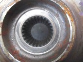 Replacement front left steering knuckle for MG Series 45 (RT) 1.6 16V CAT OEM IAM reference RBK100370 