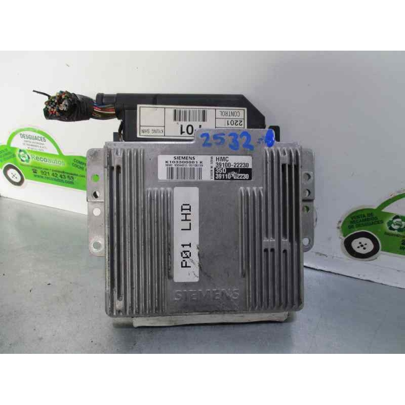 Recambio de centralita motor uce para hyundai accent (x3) 1.3 gs automático referencia OEM IAM 3910022230 K103300001K SIEMENS
