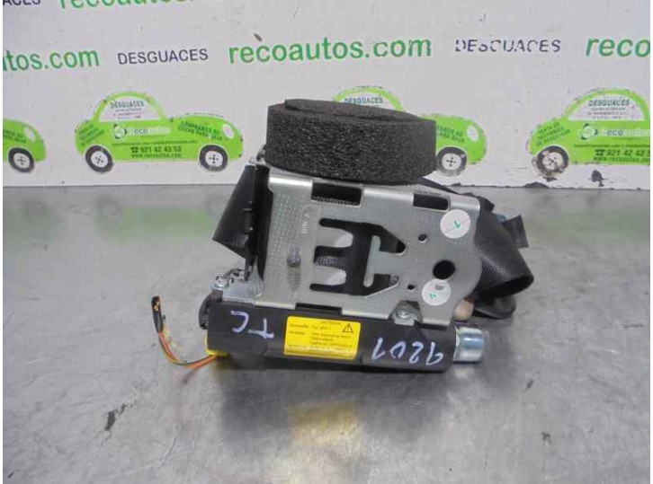 Replacement rear center seat belt for Volvo S60 lim. 2.0 diesel cat OEM IAM reference 39800456 34068577 TRW