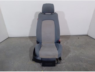 Recambio de asiento delantero derecho para seat altea (5p1) 1.9 tdi referencia OEM IAM 5P0881375D TELA GRIS 5 PUERTAS