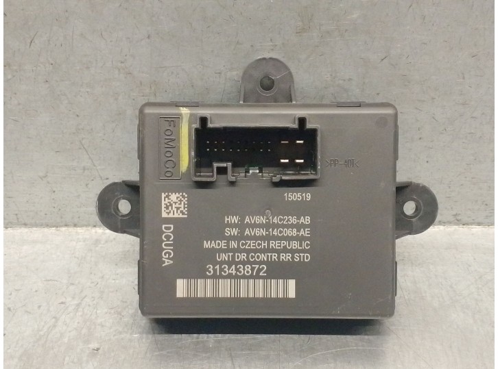 Replacement central locking control unit for Volvo V40 Hatchback (525) D2 OEM IAM reference 31343872 AV6N14C236A FOMOCO