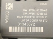 Replacement central locking control unit for Volvo V40 hatchback (525) D2 OEM IAM reference 31343872 AV6N14C236A FOMOCO