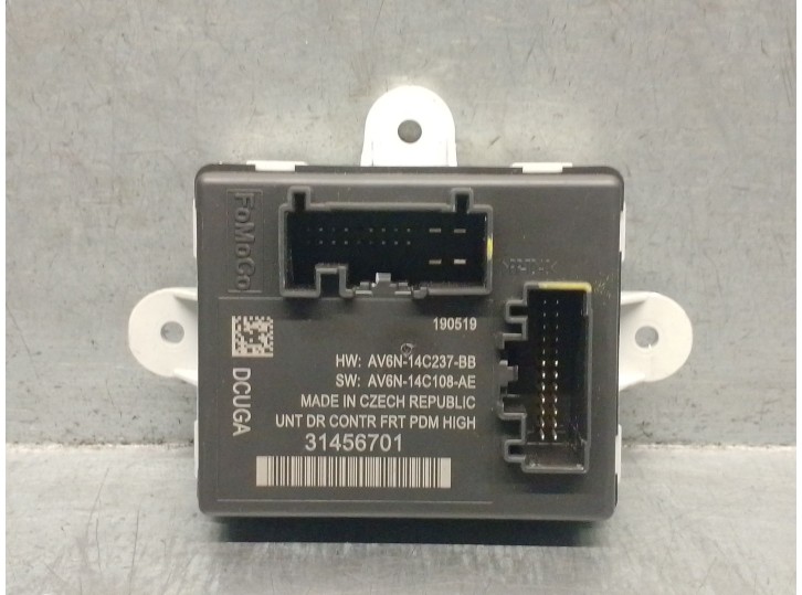 Recambio de centralita cierre para volvo v40 hatchback (525) d2 referencia OEM IAM 31456701  AV6N14C237BB FOMOCO