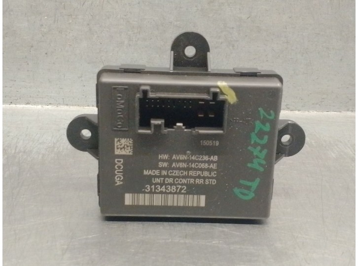 Recambio de centralita cierre para volvo v40 hatchback (525) d2 referencia OEM IAM 31343872  AV6N14C236AB FOMOCO