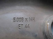 Recambio de llanta para fiat palio weekend (178) 1.2 cat referencia OEM IAM 46467827 R145.00BX14HET44 HIERRO