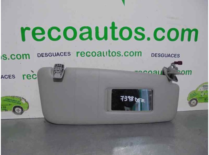 Recambio de parasol derecho para bmw serie 5 berlina (e60) 2.5 24v turbodiesel cat referencia OEM IAM   