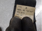 Recambio de cinturon seguridad trasero central para ford ranger (es) 2.5 tdci cat referencia OEM IAM A7144930 4 PUERTAS