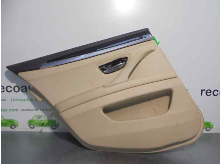 Recambio de guarnecido puerta trasera izquierda para bmw serie 5 lim. (f10) 520i referencia OEM IAM 1777775 