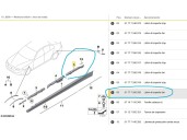 Recambio de refuerzo lateral para bmw 3 (f30, f80) 330 e referencia OEM IAM 51777256920 51777256920 